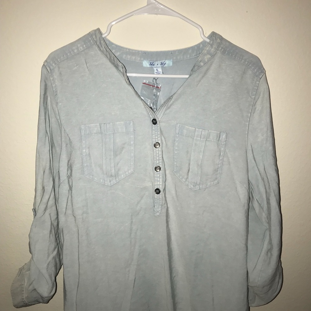 NWT: Chambray Dress
